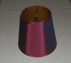 Abażur A464 - 12 cm średnica - na żarówkę świecową i małą kulkę 
